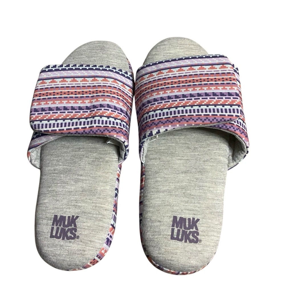 Muk Luks Women's Ansley Jersey Slide Indoor/Outdoor Slippers